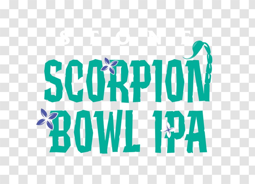 Beer India Pale Ale Scorpion Bowl Stone Brewing Co. Logo Transparent PNG