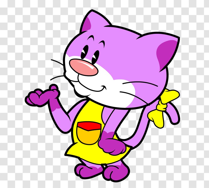 Cat Kitten - Heart - Cartoon Transparent PNG