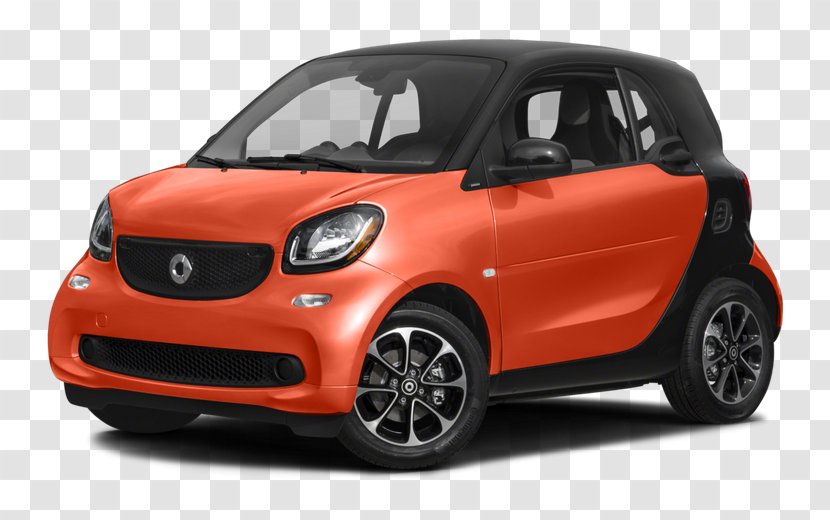 2017 Smart Fortwo 2016 Electric Drive Car - Compact Transparent PNG