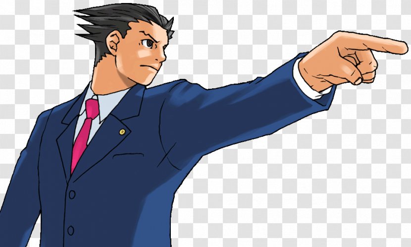 Phoenix Wright: Ace Attorney Apollo Justice: Miles Edgeworth - Heart - Animation Transparent PNG
