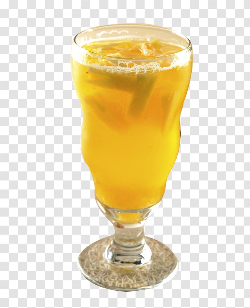 Tea Fuzzy Navel Grog Orange Drink Cocktail Garnish - Harvey Wallbanger - Grated Cups Of Lemon With Fresh Fruit Transparent PNG