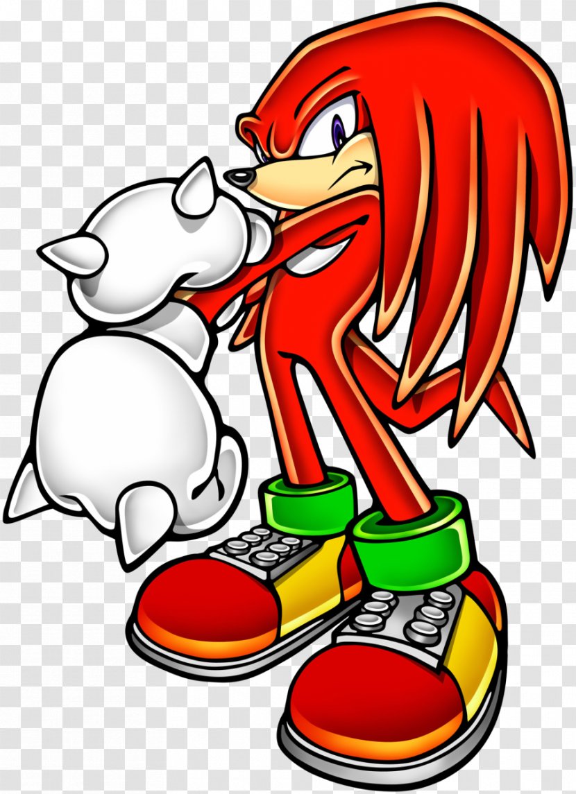 Sonic Adventure 2 Knuckles The Echidna & Tikal - Artwork - Video Game Transparent PNG
