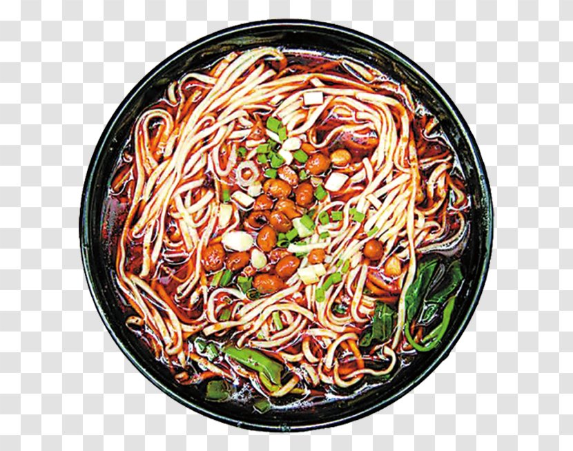 Chow Mein Chinese Noodles Lo Fried Chongqing - Street Transparent PNG