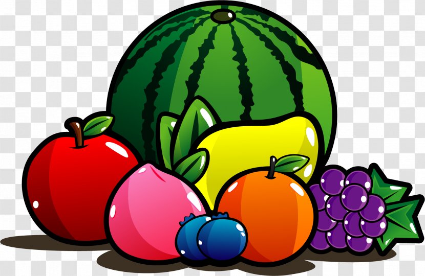Fruit Food Image Vector Graphics Pear - Pumpkin - Cartoon Transparent PNG
