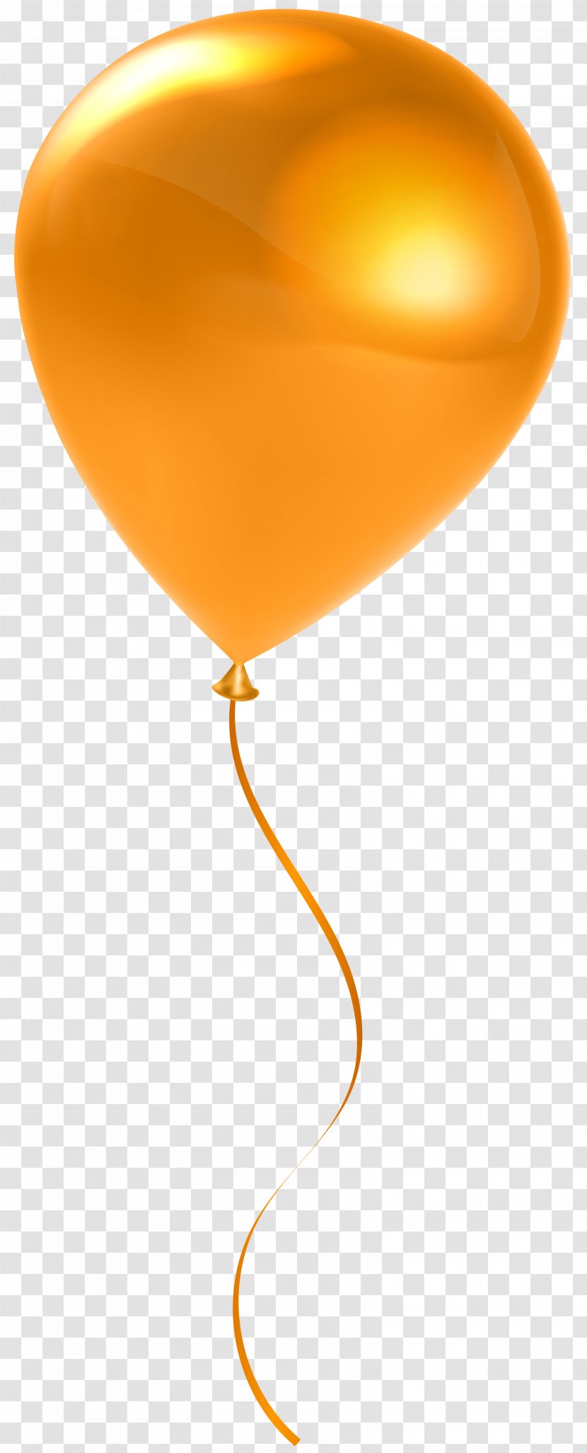 Balloon Orange Clip Art - BALLOM Transparent PNG
