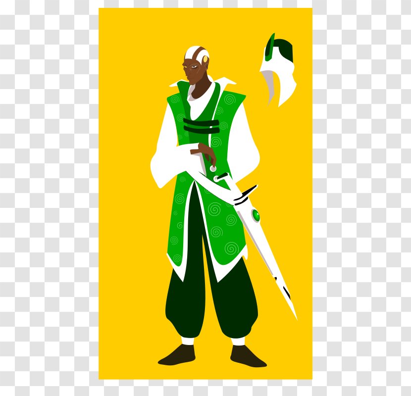 Drawing Clip Art - Fictional Character - Swordman Transparent PNG