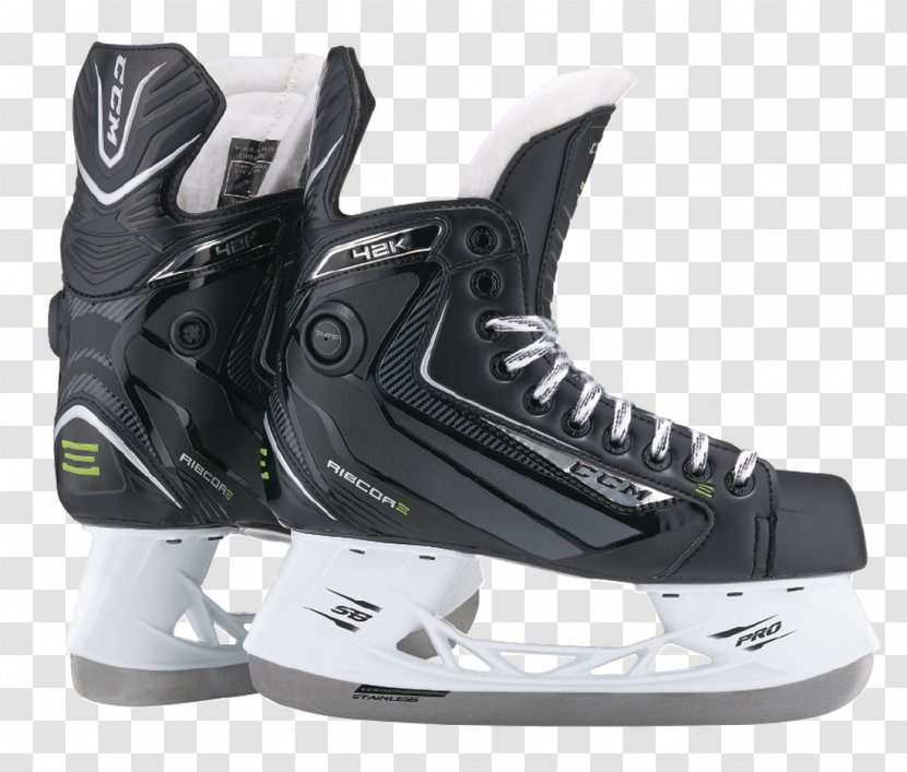 CCM Hockey Ice Skates Equipment Bauer - Walking Shoe Transparent PNG