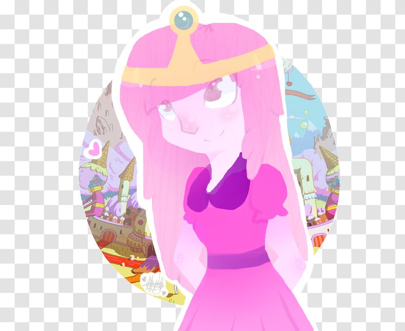 Pink M Character Fiction - Candy - Princess Bubblegum Transparent PNG