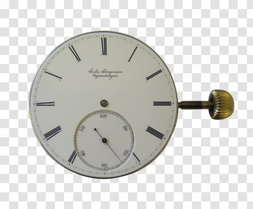 Clock Movement Pocket Watch Chronometer - Hardware - Parts Transparent PNG