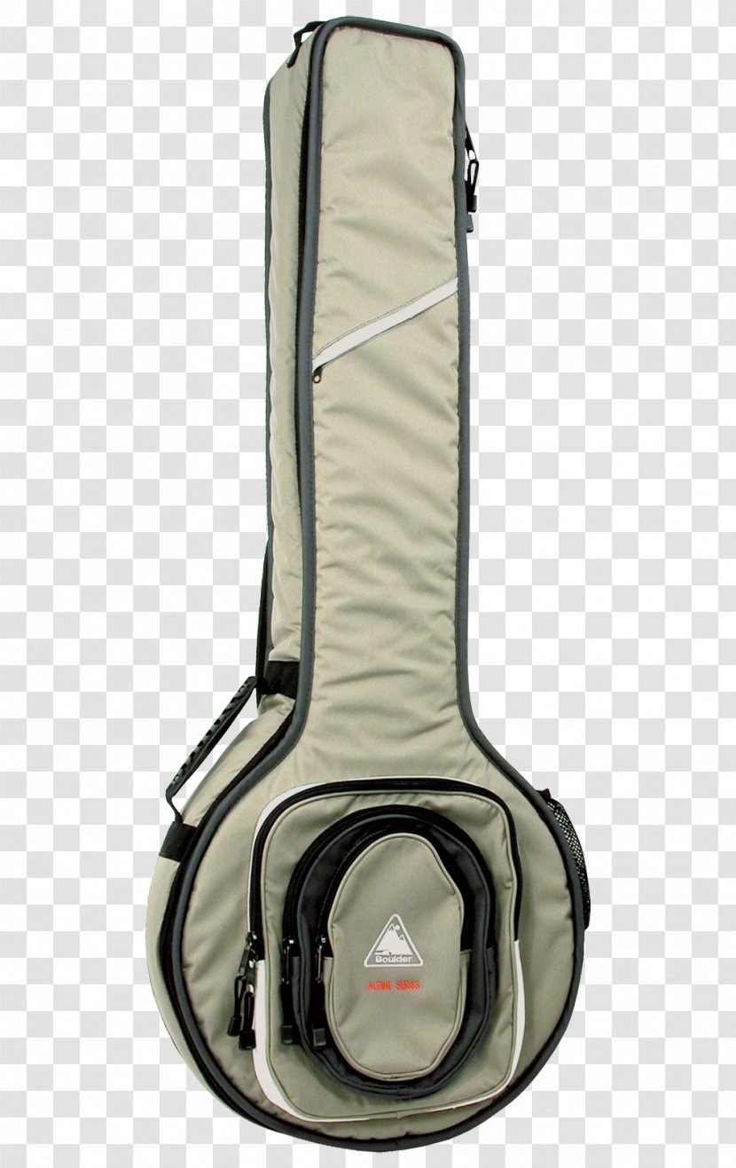 Plucked String Instrument Gig Bag Banjo Musical Instruments Neck - Silhouette Transparent PNG