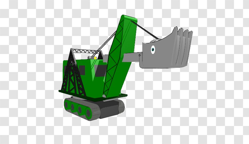 Mike Mulligan And His Steam Shovel Thomas Power Engine - Technology - Three Dimensional Football Field Transparent PNG
