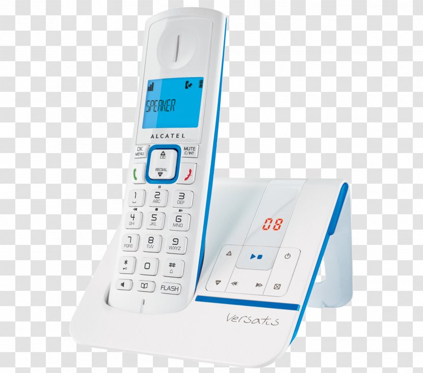 Cordless Telephone ALCATEL Versatis F230 V Home & Business Phones Alcatel Mobile - Answering Machine Transparent PNG