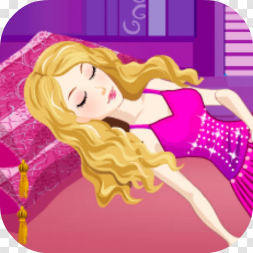 Cartoon Pink M RTV Barbie - Watercolor - Sleeping Beauty Transparent PNG