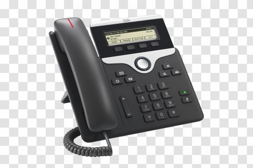 VoIP Phone Cisco IP 7811 Voice Over Telephone Systems - Voip - Business System Transparent PNG
