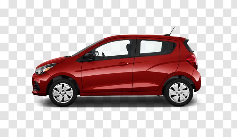 2018 Chevrolet Spark LS Hatchback Car General Motors CVT - Brand - Red Transparent PNG