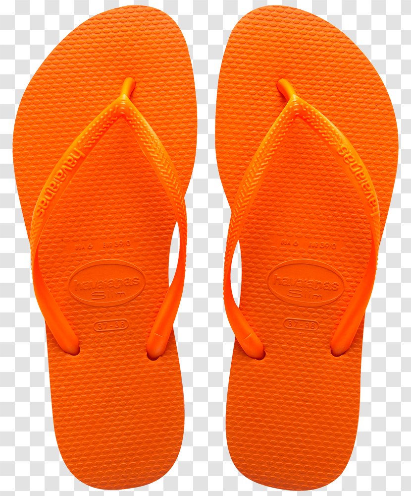 Flip-flops Slipper Havaianas Shoe Orange - Bra - Havaiana Transparent PNG