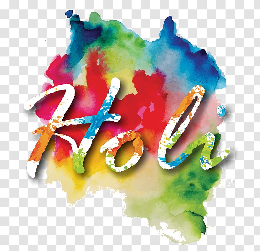 India Festival Holi - Art - Colorful Transparent PNG
