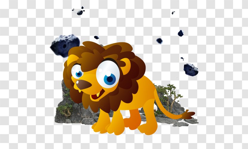 Lion Clip Art - Animation - The King Cartoon Cute Animals Transparent PNG