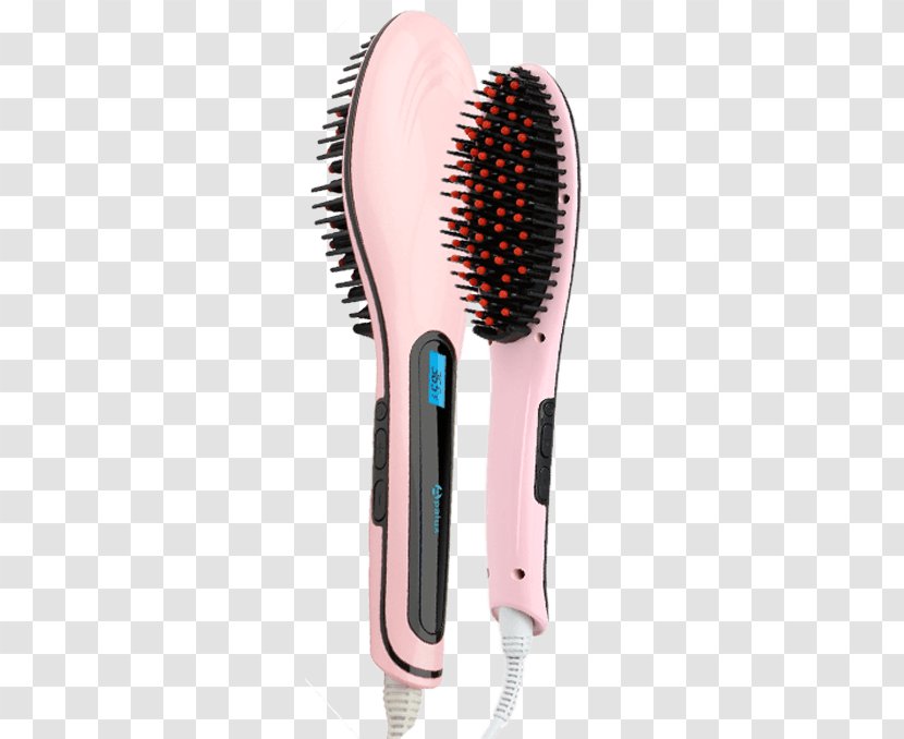 Hair Iron Comb Straightening Brush Transparent PNG