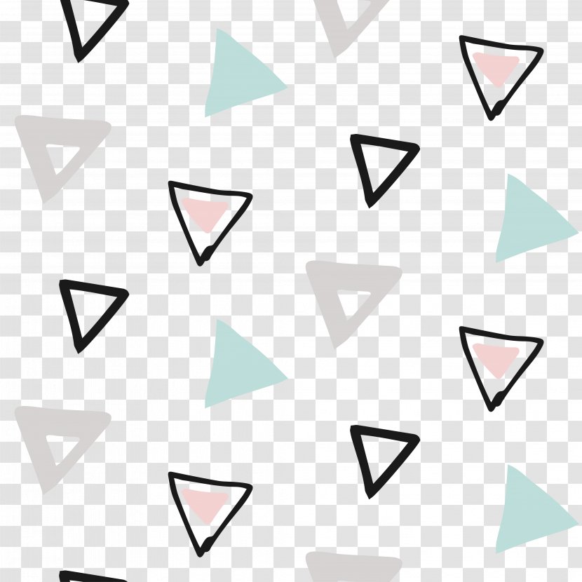 Geometry Pattern - White - Free Buckle,lovely,background Transparent PNG