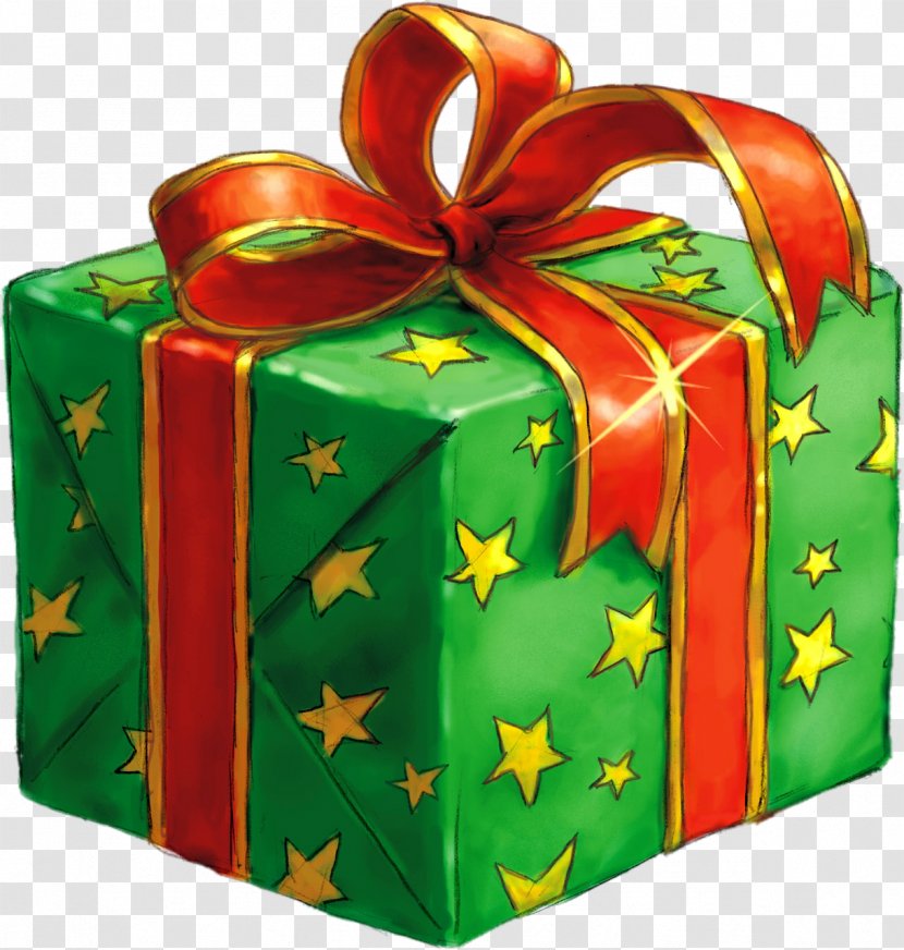 Santa Claus Gift Christmas Box Clip Art - Basket - Green Transparent PNG