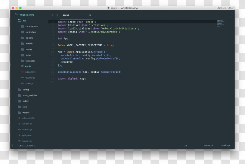 IntelliJ IDEA Ember.js Software Developer Installation - Tutorial - Screenshot Transparent PNG