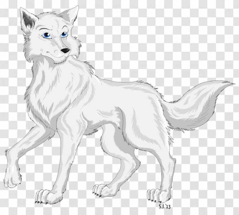 Polar Bear Arctic Wolf Cat Drawing - Artwork Transparent PNG