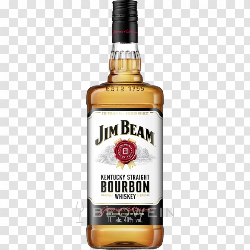 Bourbon Whiskey Distilled Beverage Beer Jim Beam White Label - Basil Hayden S - Whiske Transparent PNG