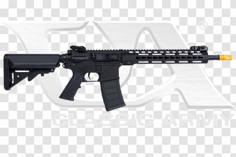 M4 Carbine Classic Army Firearm - Silhouette Transparent PNG