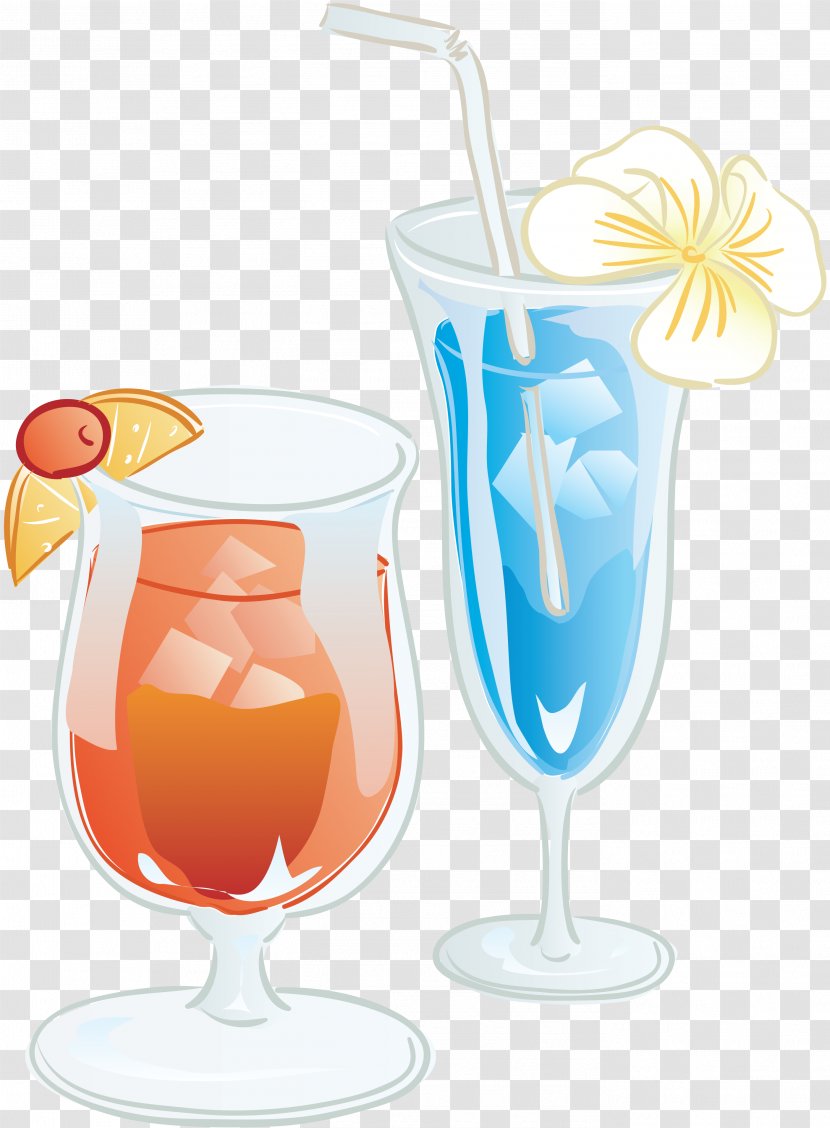 Cocktail Garnish Non-alcoholic Drink Blue Hawaii Batida Transparent PNG