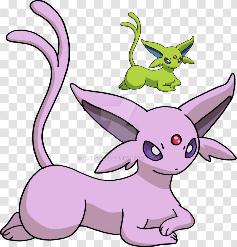 Pokémon FireRed And LeafGreen Espeon Ash Ketchum Eevee - Animal Figure Transparent PNG