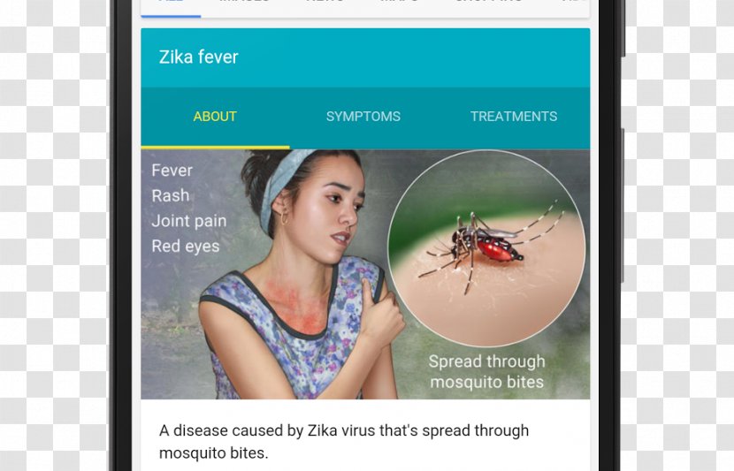 Zika Virus Fever Yellow Mosquito Disease Transparent PNG