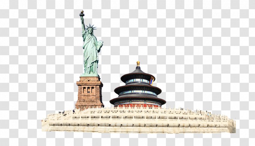 Temple Of Heaven Forbidden City Old Summer Palace Statue Liberty Qi Nian Dian Transparent PNG