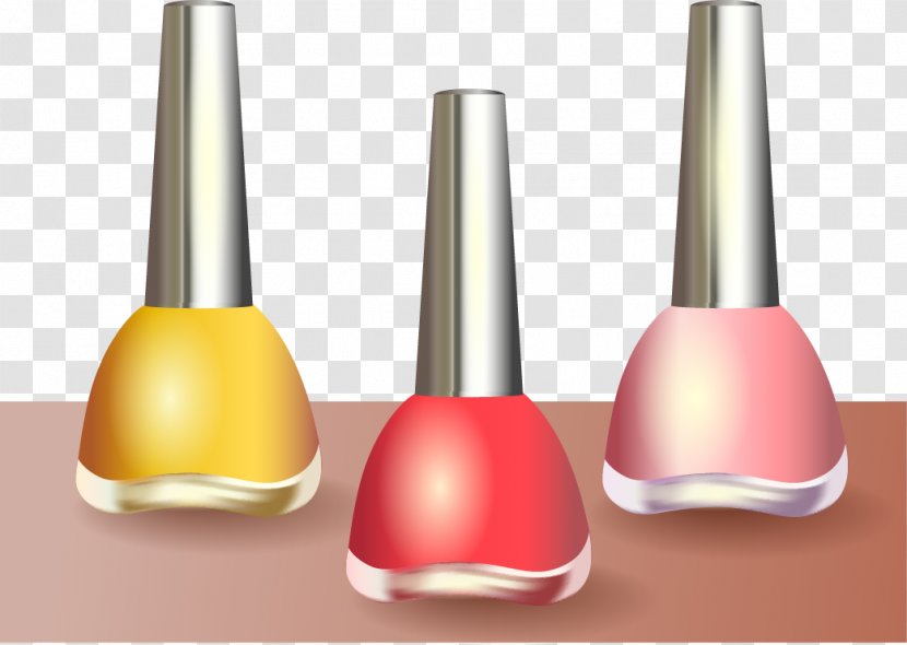 Nail Polish Perfume - Color - Vector Transparent PNG