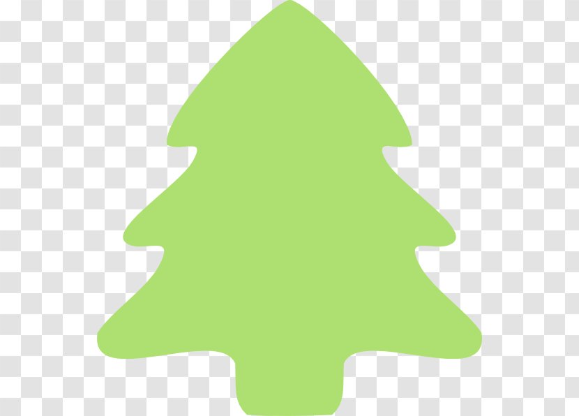 Christmas Tree Free Content Clip Art - Green - Silhouette Transparent PNG