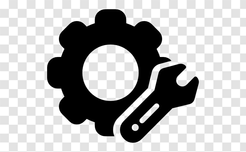 Download - Black And White - Spanners Logo Transparent PNG