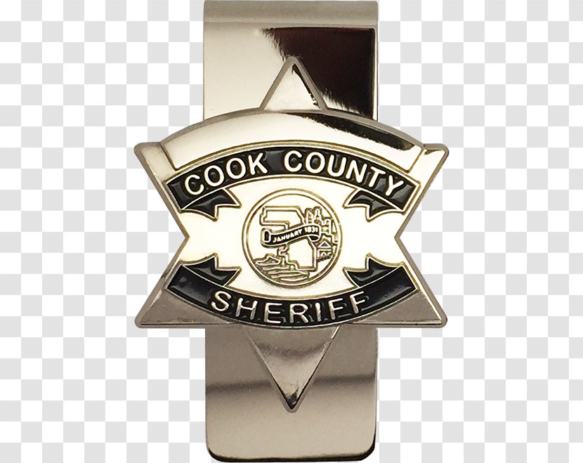 Cook County Sheriff's Office Badge Police Officer - Detective - Station Policeman Motorcycle Transparent PNG