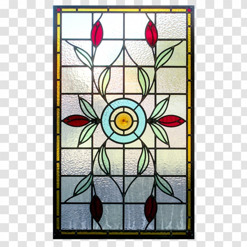 Stained Glass Art Symmetry Pattern - Flower Transparent PNG
