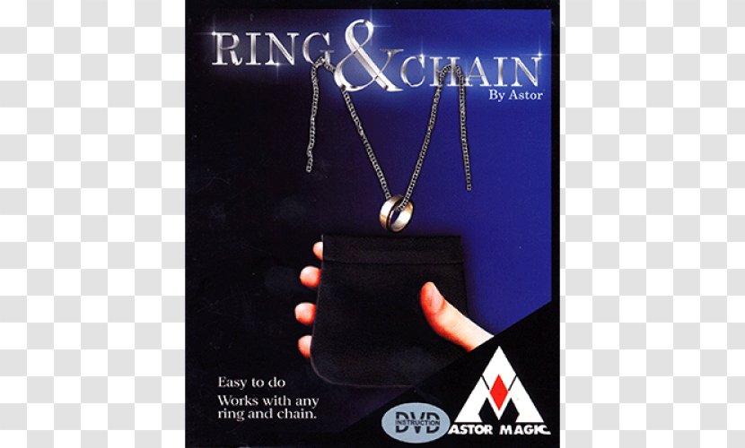 Jewellery Pocket Illusion By Astor Ring Chain DVD - Fashion Accessory Transparent PNG
