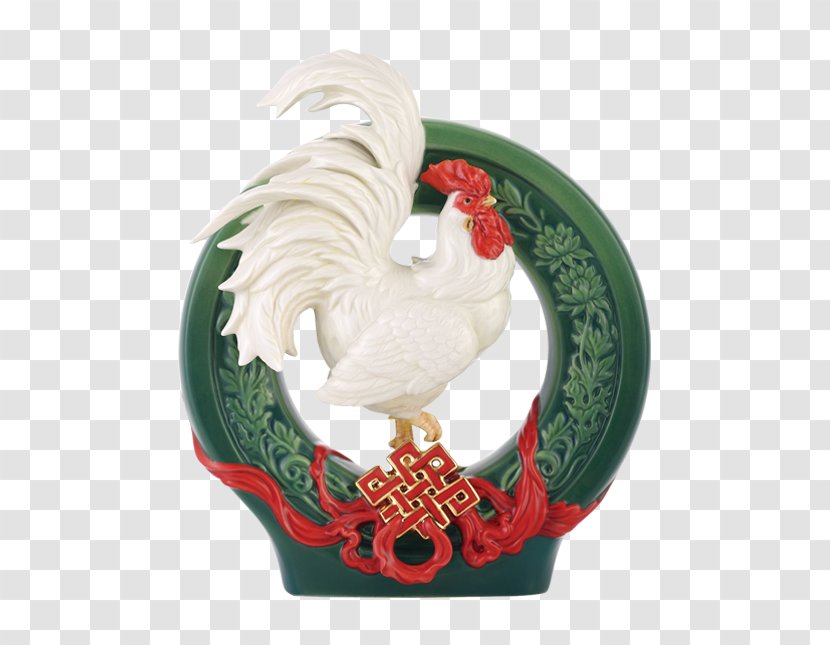 Rooster Ceramic Franz-porcelains - Vase - Figurine Transparent PNG