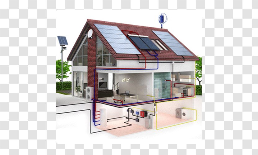 Passive House Solar Building Design Furnace - Roof Transparent PNG