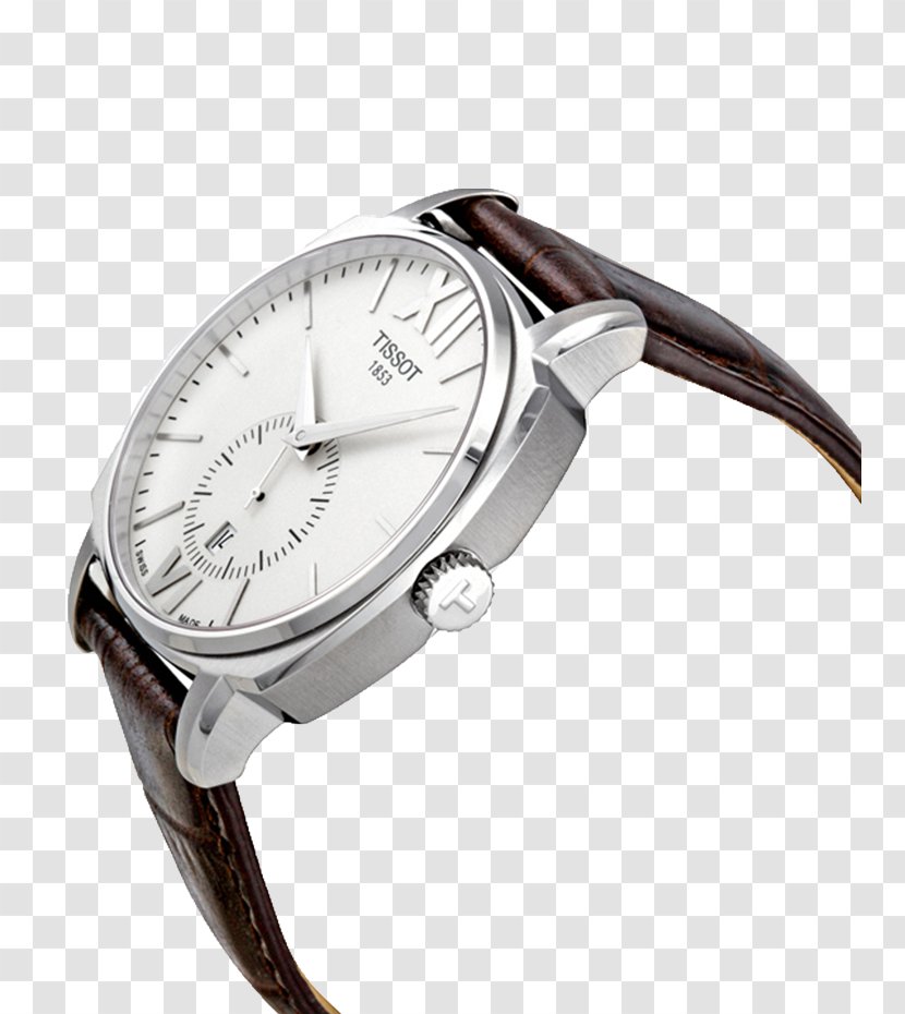 Watch Tissot Chronograph Strap Valjoux - Clothing Accessories Transparent PNG