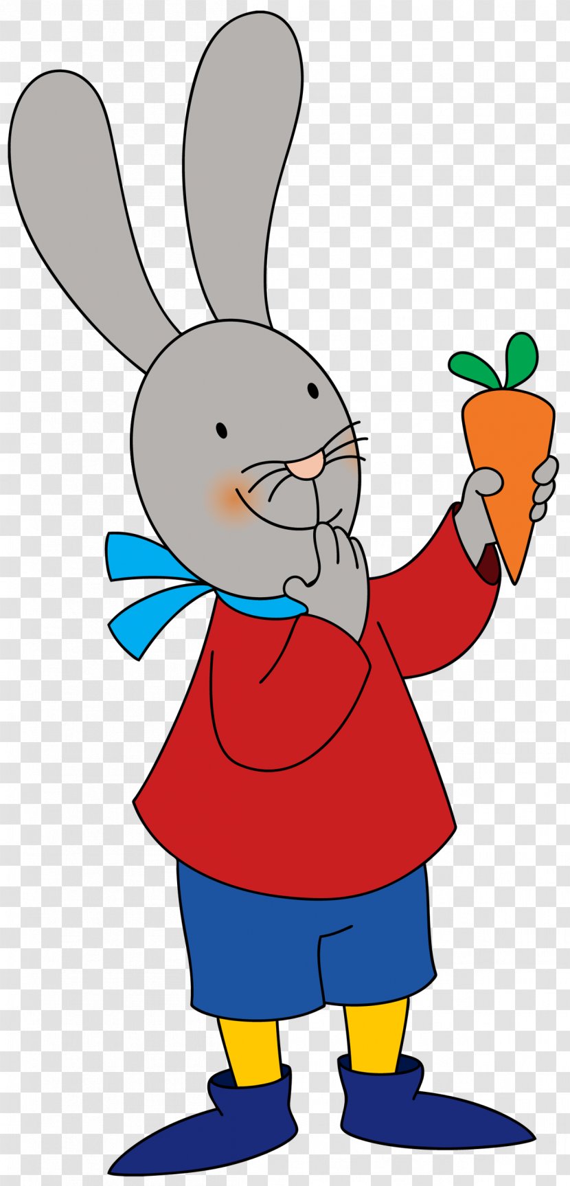 Domestic Rabbit Cartoon Drawing Clip Art - Hare - Julio Transparent PNG