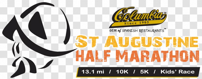 St. Augustine Ironman 70.3 Half Marathon Running - Calligraphy - Race Transparent PNG