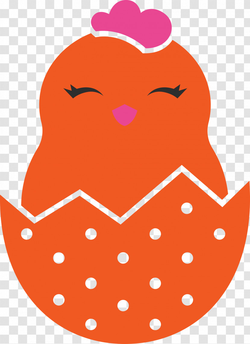 Chick In Eggshell Easter Day Adorable Chick Transparent PNG