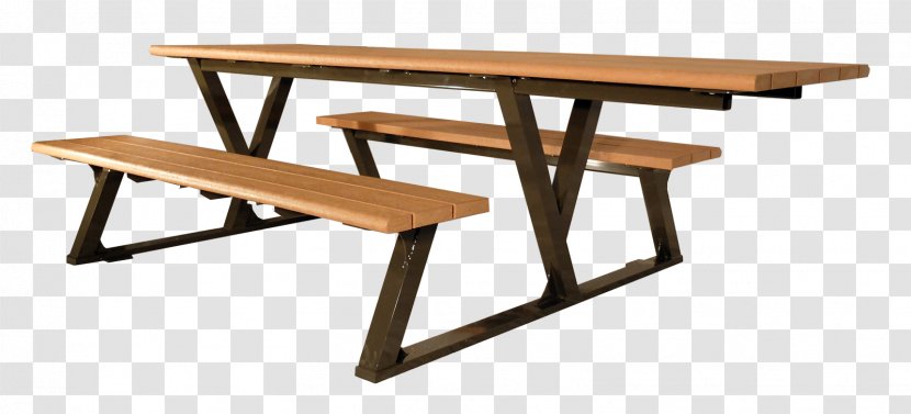 Picnic Table Bench Wood Transparent PNG