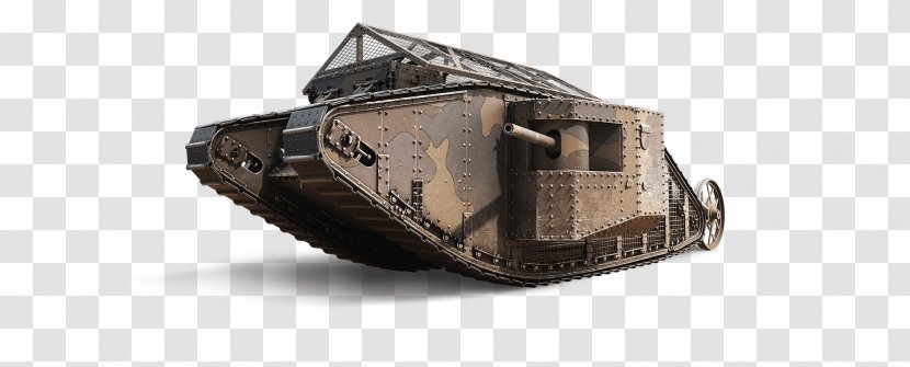World Of Tanks British Heavy War I Mark V Tank Transparent PNG