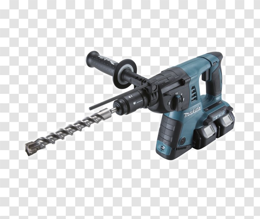 Hammer Drill Makita 18v Lxt Cordless Rotary Sds Plus 26mm Tool Only DHR263Z - Power Transparent PNG