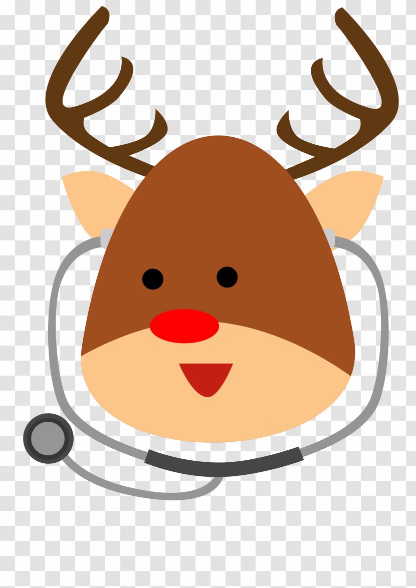 Reindeer Christmas Physician Transparent PNG