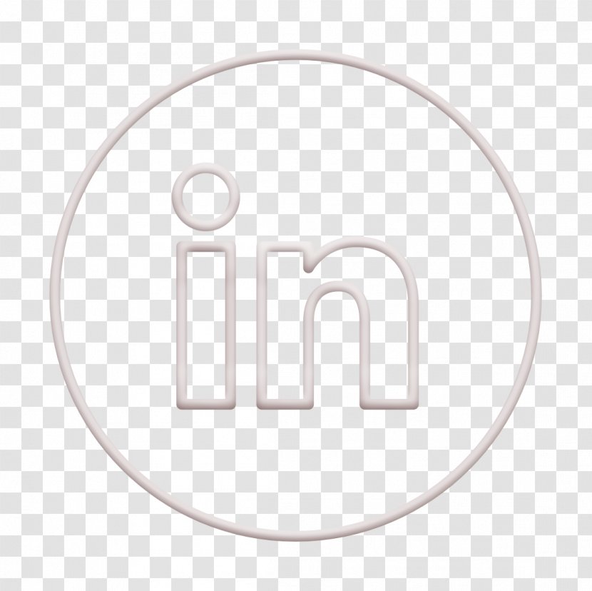 Line Icon Linkedin Neon - Social - Symbol Logo Transparent PNG